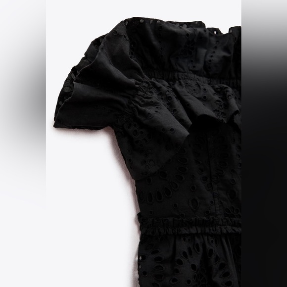 ZARA EMBROIDERED DRESS - Picture 5 of 7